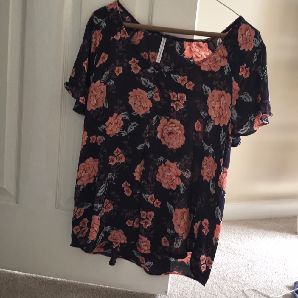 Floral blouse
